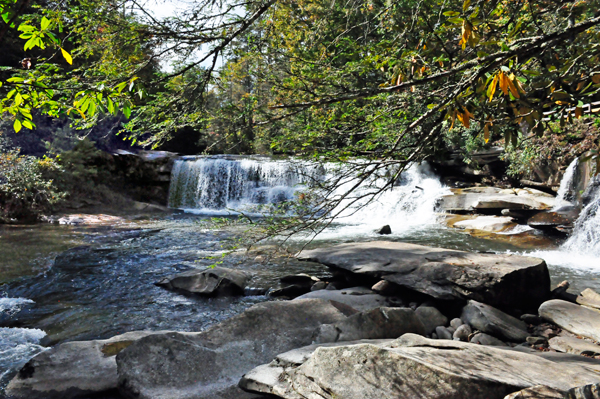 Living Waters waterfall